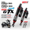 G-TX รุ่นใหม่ล่าสุดจาก YSS SUSPENSION สำหรับรุ่น HONDA NEW FROZA 300 '18>/FORZA 350 '20>